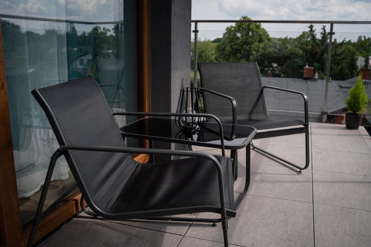 Апартаменты Turkusowe Tarasy Apartament Челядзь Экстерьер фото
